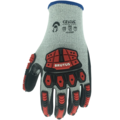 Cestus Work Gloves , Brutus MD #3408 PR BMD 3408 L